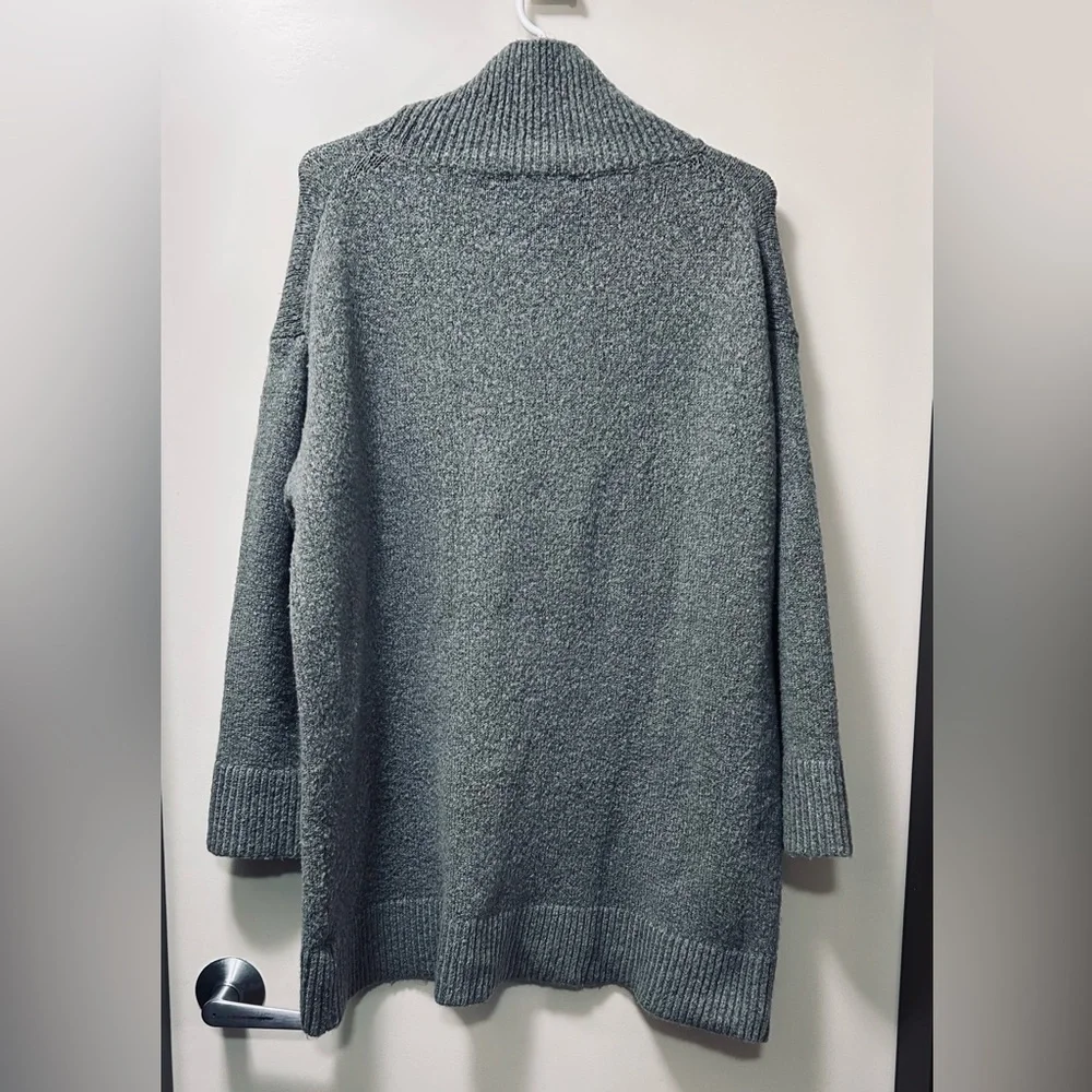 Zara Gray Cowl Neck Sweater - Picture 5 of 9
